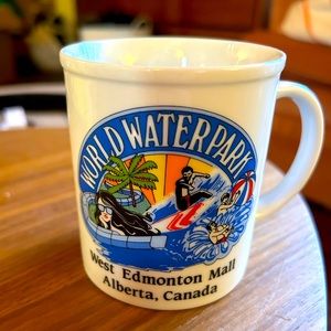 World waterpark retro mug